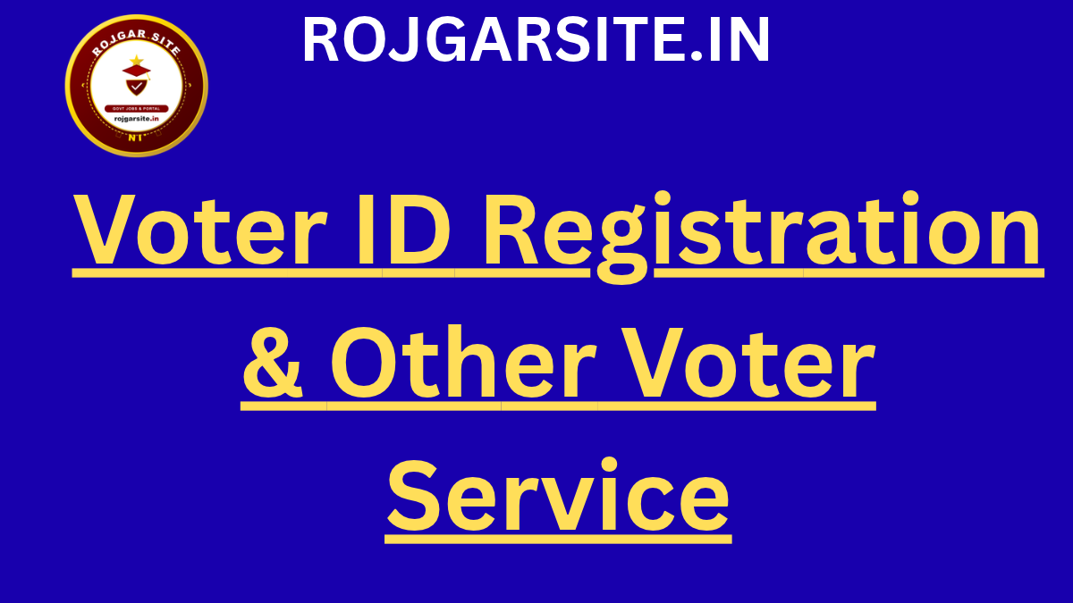 Voter ID Registration & Other Voter Service